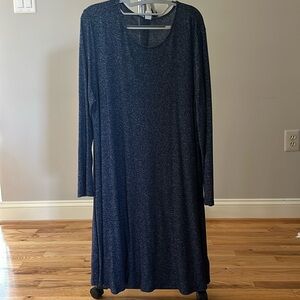 Old Navy XL blue swing dress